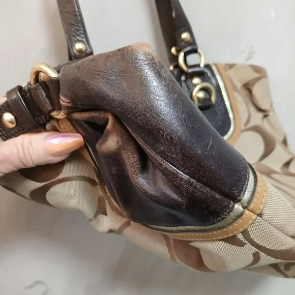 Vintage Coach Satchel & Wallet🤎